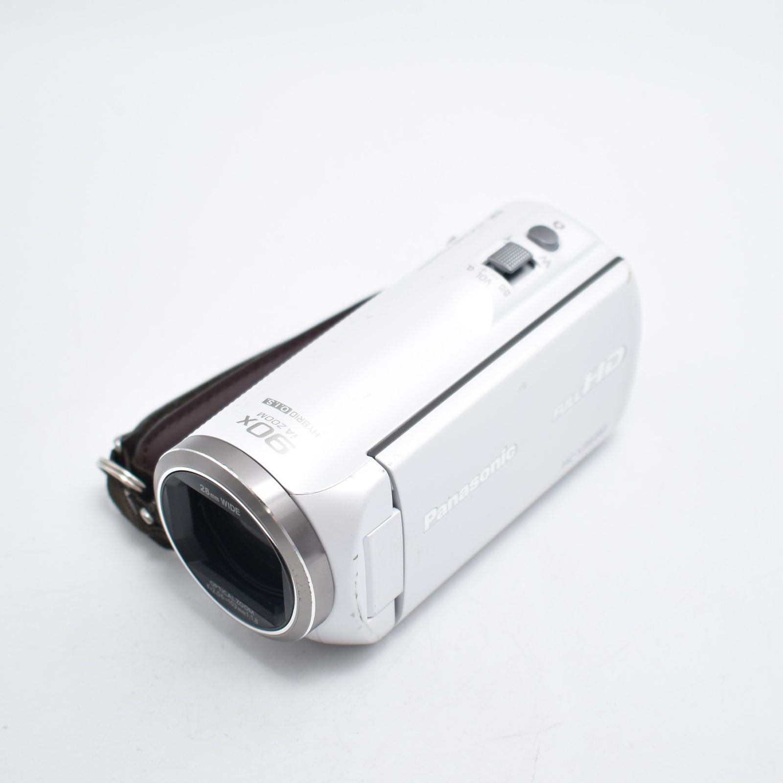 B#12385 パナソニック HDビデオカメラ V360M 16GB 高倍率90倍ズーム ホワイト HC-V360M-W B#12385 パナソニック HDビデオカメラ V360M 16GB 高倍率90倍ズーム ホワイト HC-V360M-W