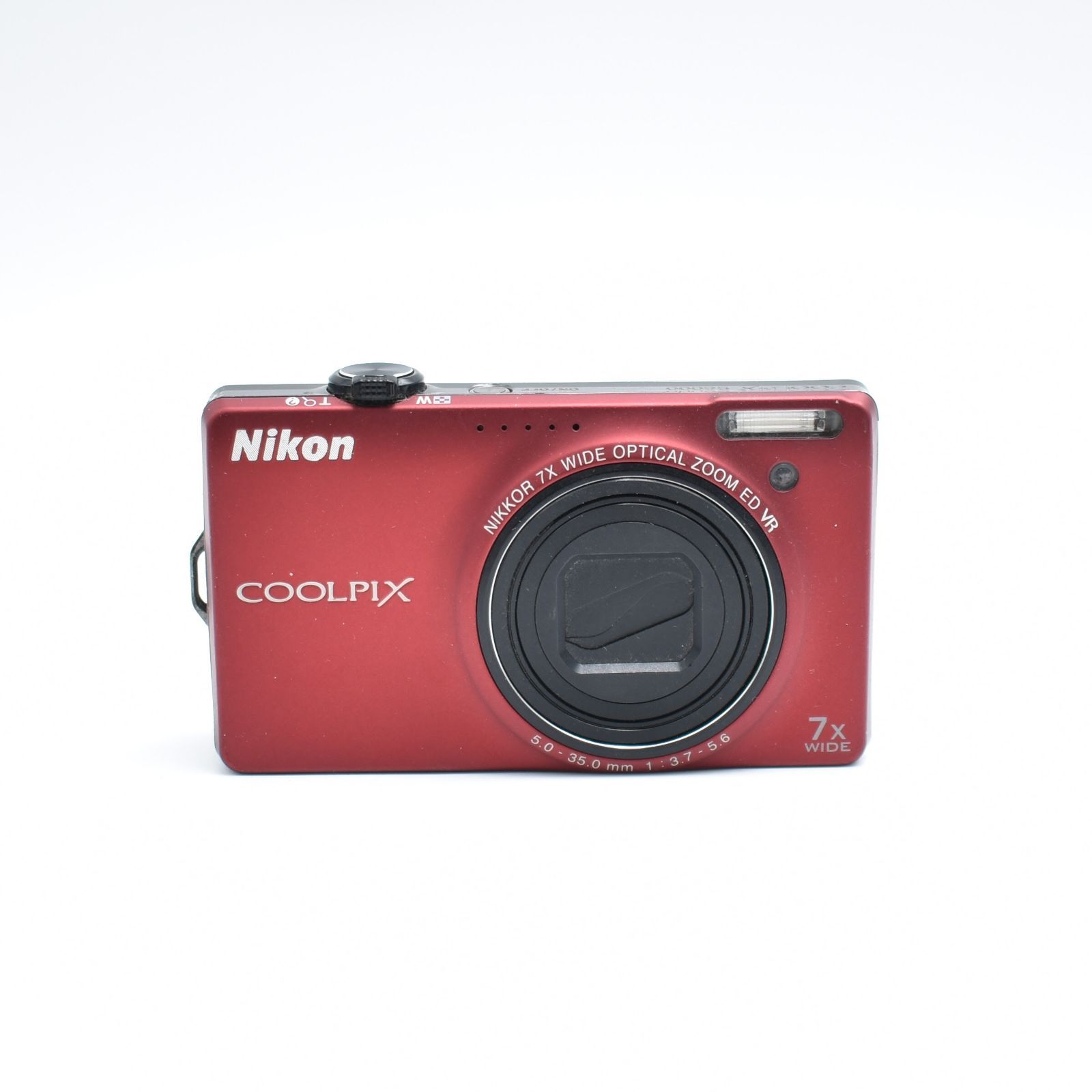 B#12199 Nikon デジタルカメラ COOLPIX (クールピクス) S6000 フラッシュレッド S6000RD B#12199 Nikon デジタルカメラ COOLPIX (クールピクス) S6000 フラッシュレッド S6000RD