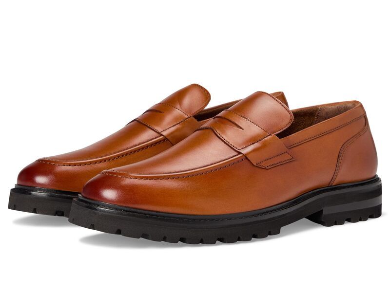 ステイシーアダムス メンズ シューズ スリッポン・ローファー Stacy Adams Hayes Penny SlipOn Tan タン