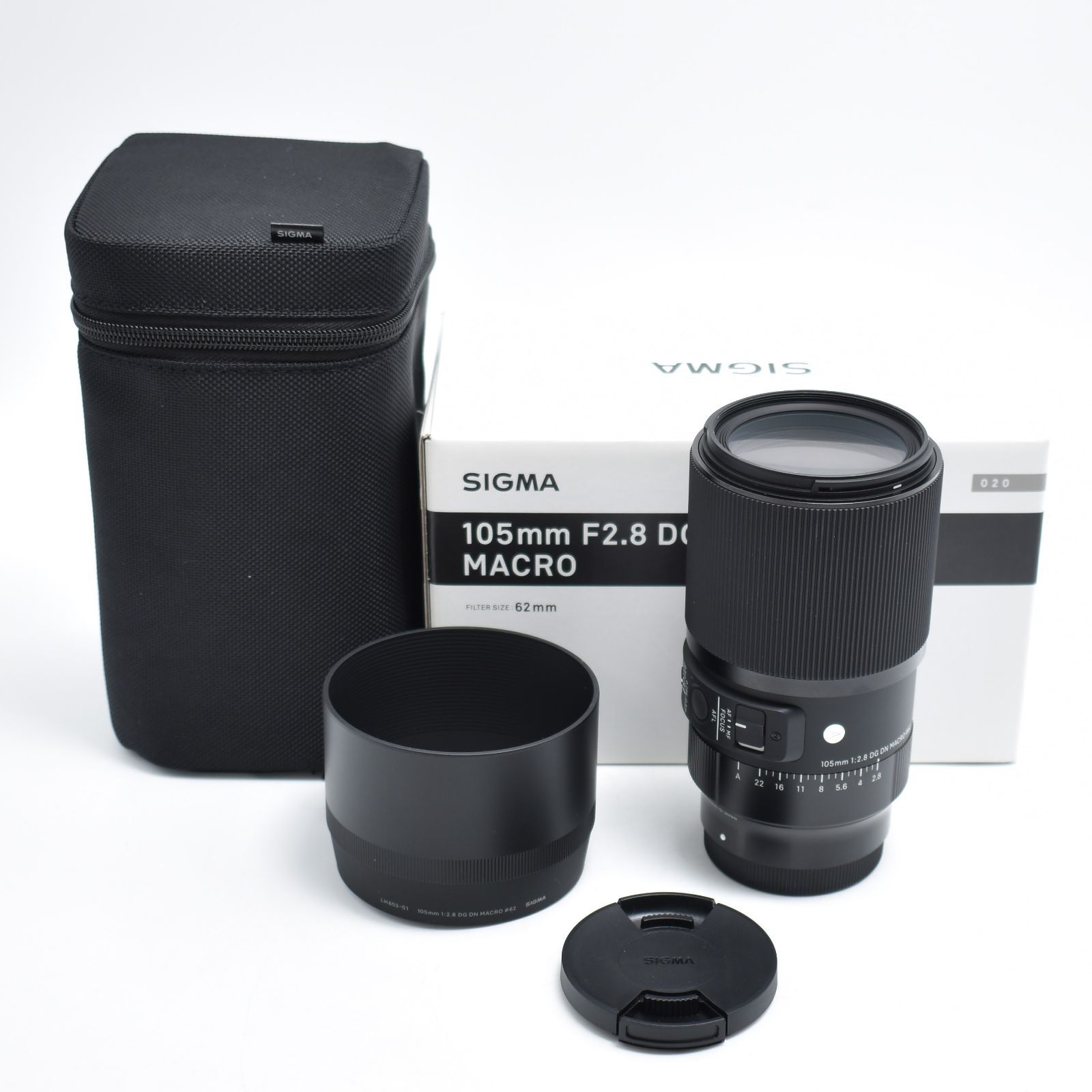 B#12288 シグマ(Sigma) レンズ 105mm F2.8 DG DN MACRO Sony ソニー Eマウント 単焦点 望遠 フルサイズ ミラーレス用 Art