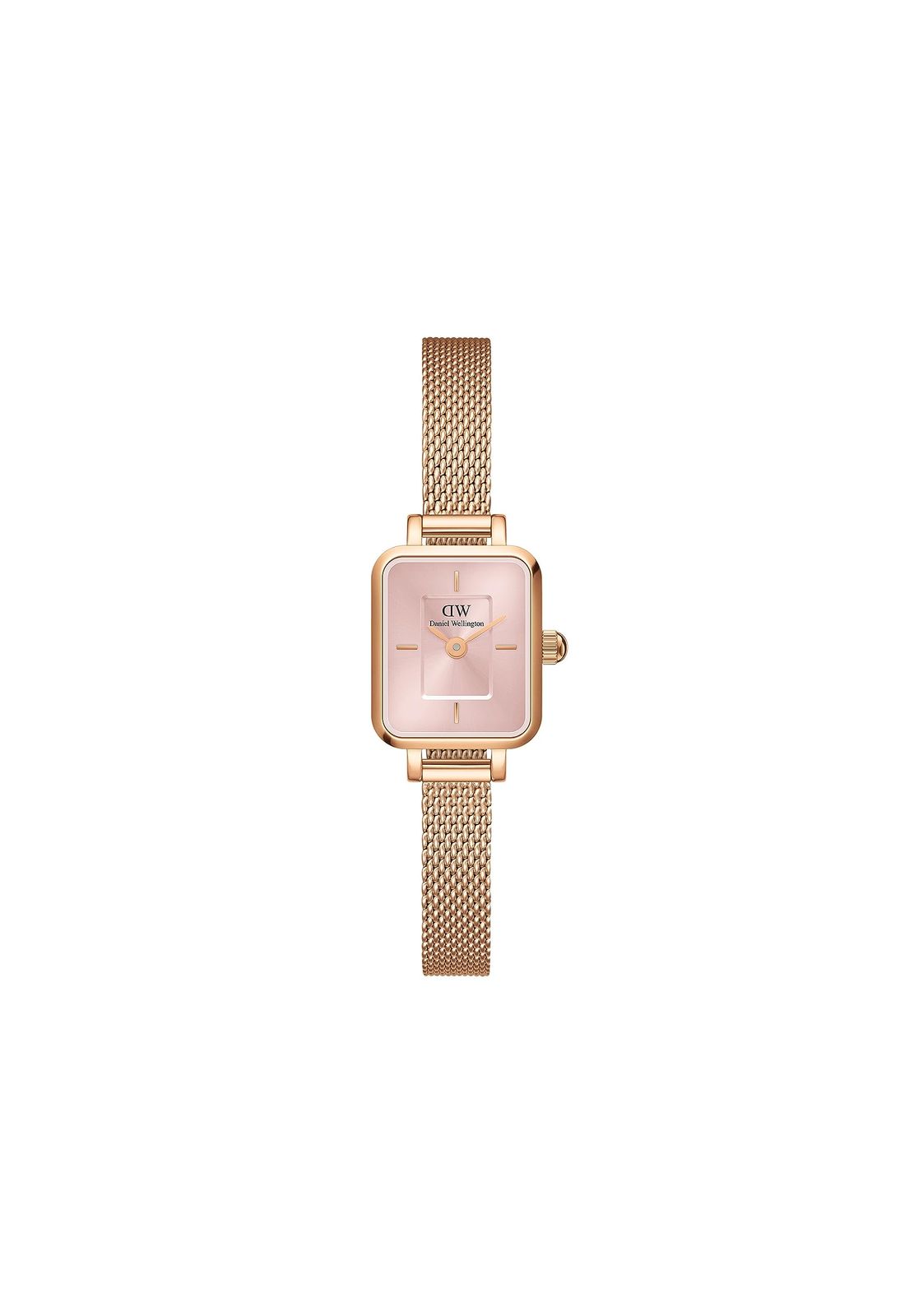 新品 【公式ショップ/2年】ダニエルウェリントン Daniel Wellington Quadro Mini 15.4x18.2 Melrose RG Blush レディース 腕時計 女性ウォッチ 可愛い オシャレ シンプル 上品