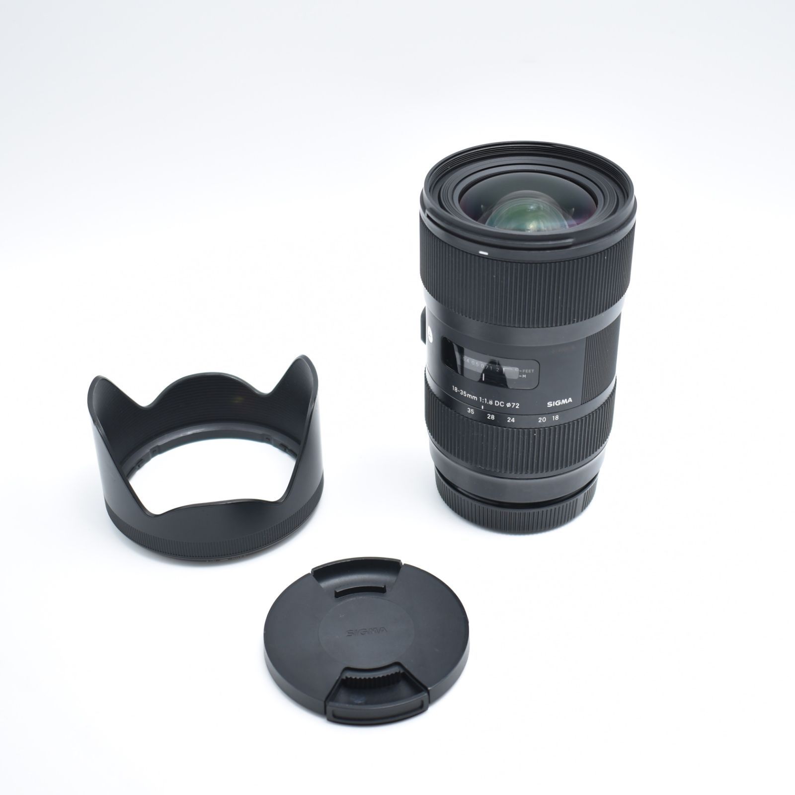 B#12282 シグマ(Sigma) レンズ 18-35mm F1.8 DC HSM Canon キヤノン EF-Sマウント ズーム 標準 APS-C 一眼レフ用 Art