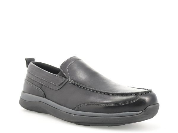 プロペット メンズ シューズ デッキシューズ Propet Preston Boat Shoe Black ブラック