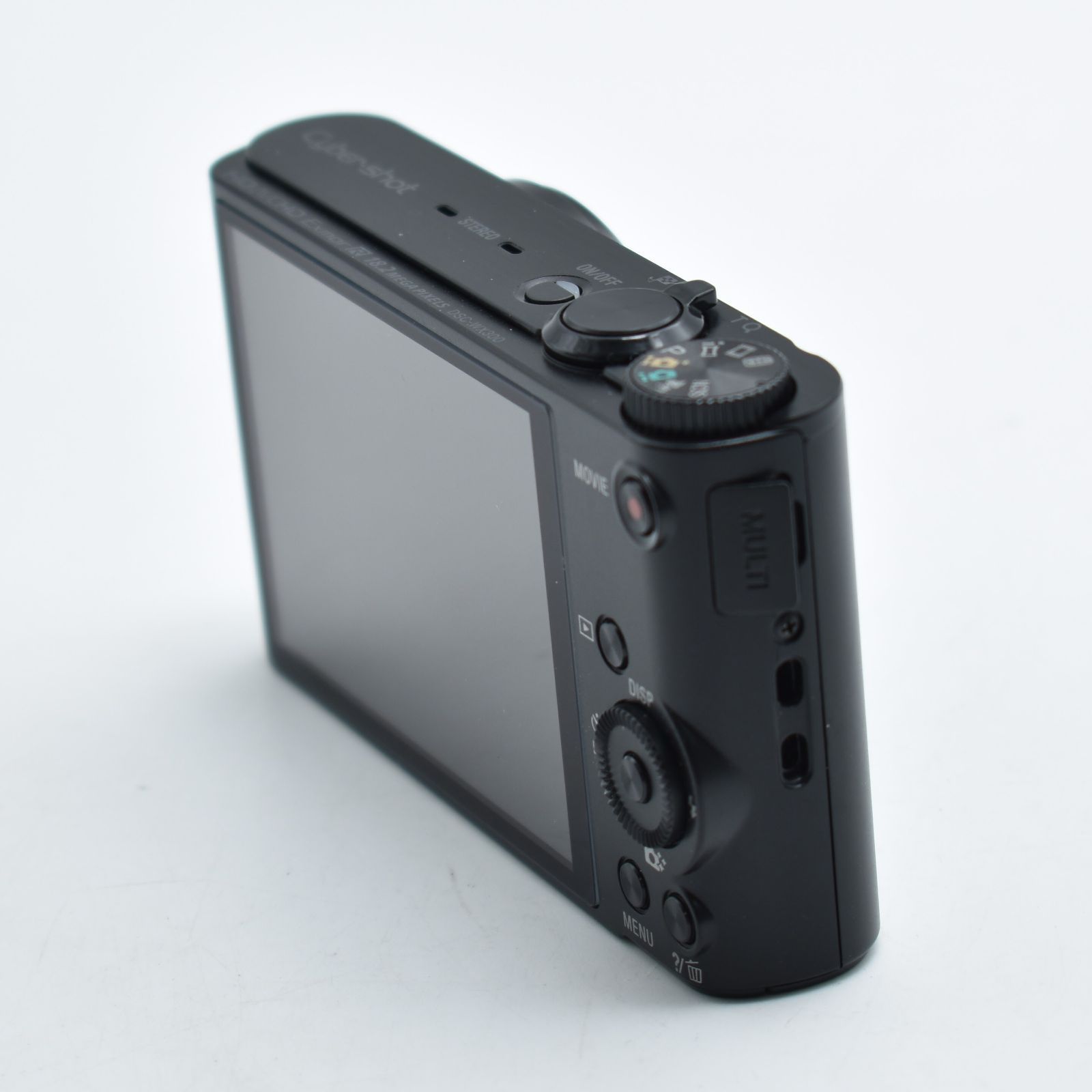 B#12226 SONY デジタルカメラ Cyber-shot WX300 2110万画素 光学20倍 ブラック DSC-WX300(B)