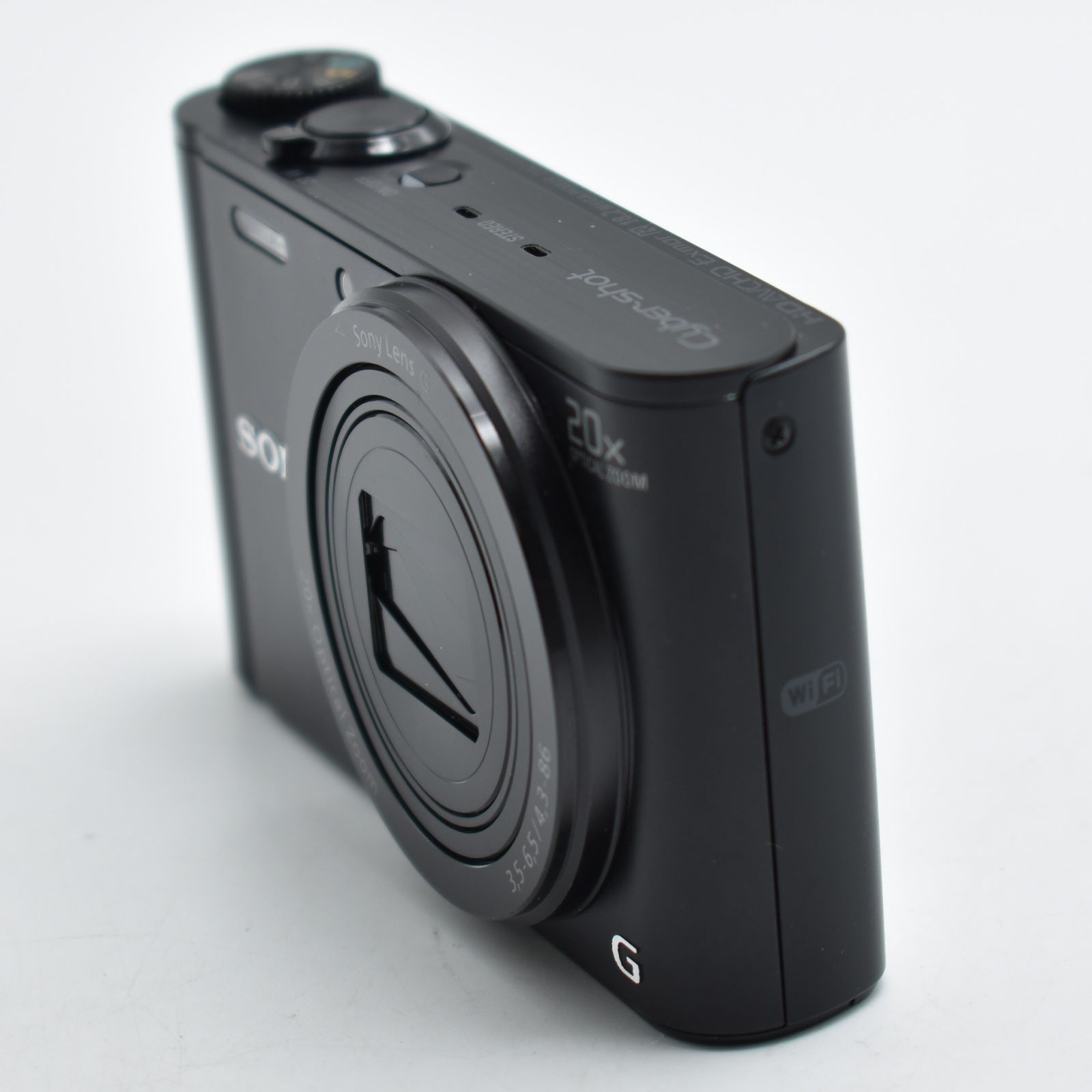 B#12226 SONY デジタルカメラ Cyber-shot WX300 2110万画素 光学20倍 ブラック DSC-WX300(B)