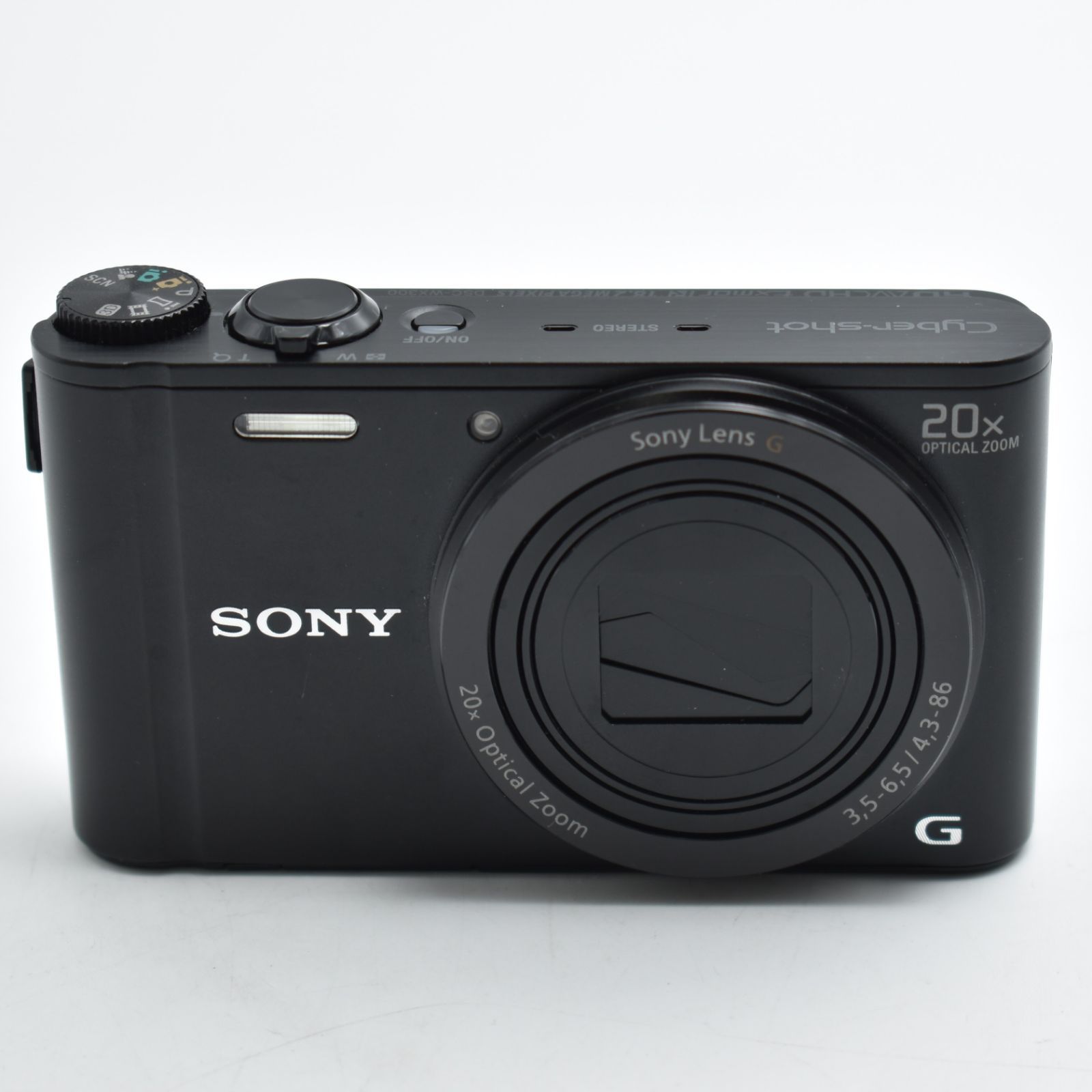 B#12226 SONY デジタルカメラ Cyber-shot WX300 2110万画素 光学20倍 ブラック DSC-WX300(B)