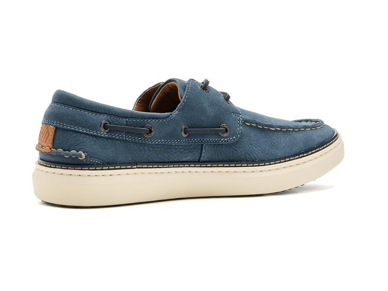 ジョンストンアンドマーフィー メンズ シューズ Johnston Murphy Mcguffey 2 Boat Shoes Denim Nubuck デニム