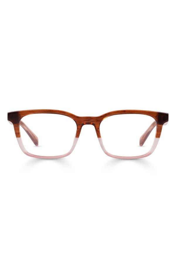 アイブブス レディース アクセサリー サングラス・アイウェア eyebobs Brain Break 46mm Squareadinglasses Walnut Grey Blush Crystal グレー