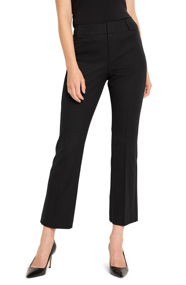ニックプラスゾーイ レディース ボトムス レギンス ブーツカット パンツ アンクル ブーツ NICZOE Plazankle Demi Bootcut Pants Black Onyx ブラック
