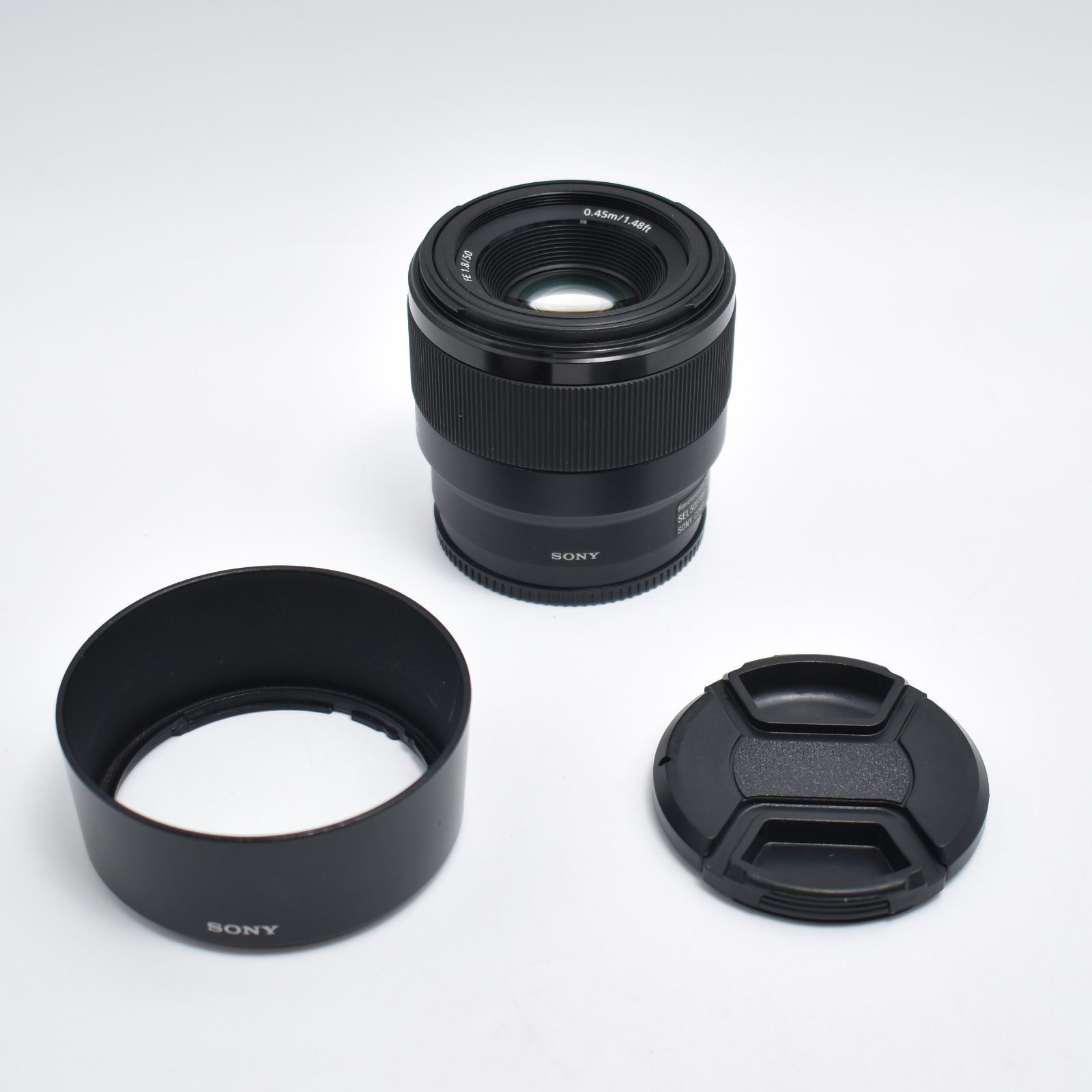 B#12353 SONY(ソニー) 標準単焦点レンズ フルサイズ FE 50mm F1.8 デジタル一眼カメラα[Eマウント]用 純正レンズ SEL50F18F