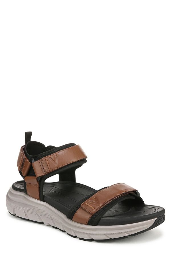 バイオニック メンズ シューズ サンダル Vionic Walk Max Wanderer Sandal Hazelnut