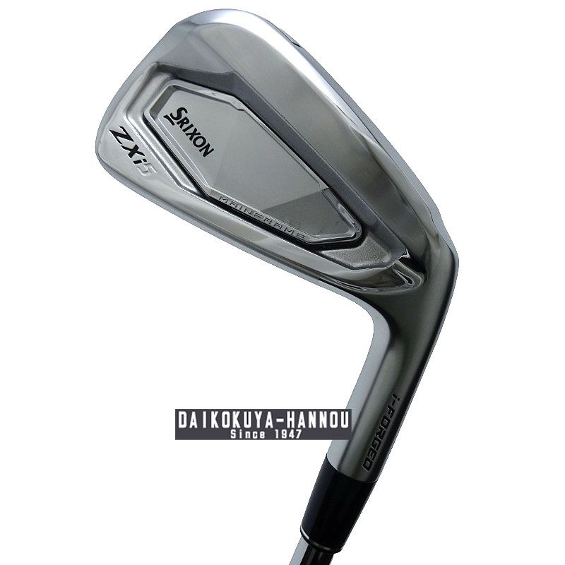 ダンロップ アイアン SRIXON スリクソン ZXi5 5本セット(#6-Pw)