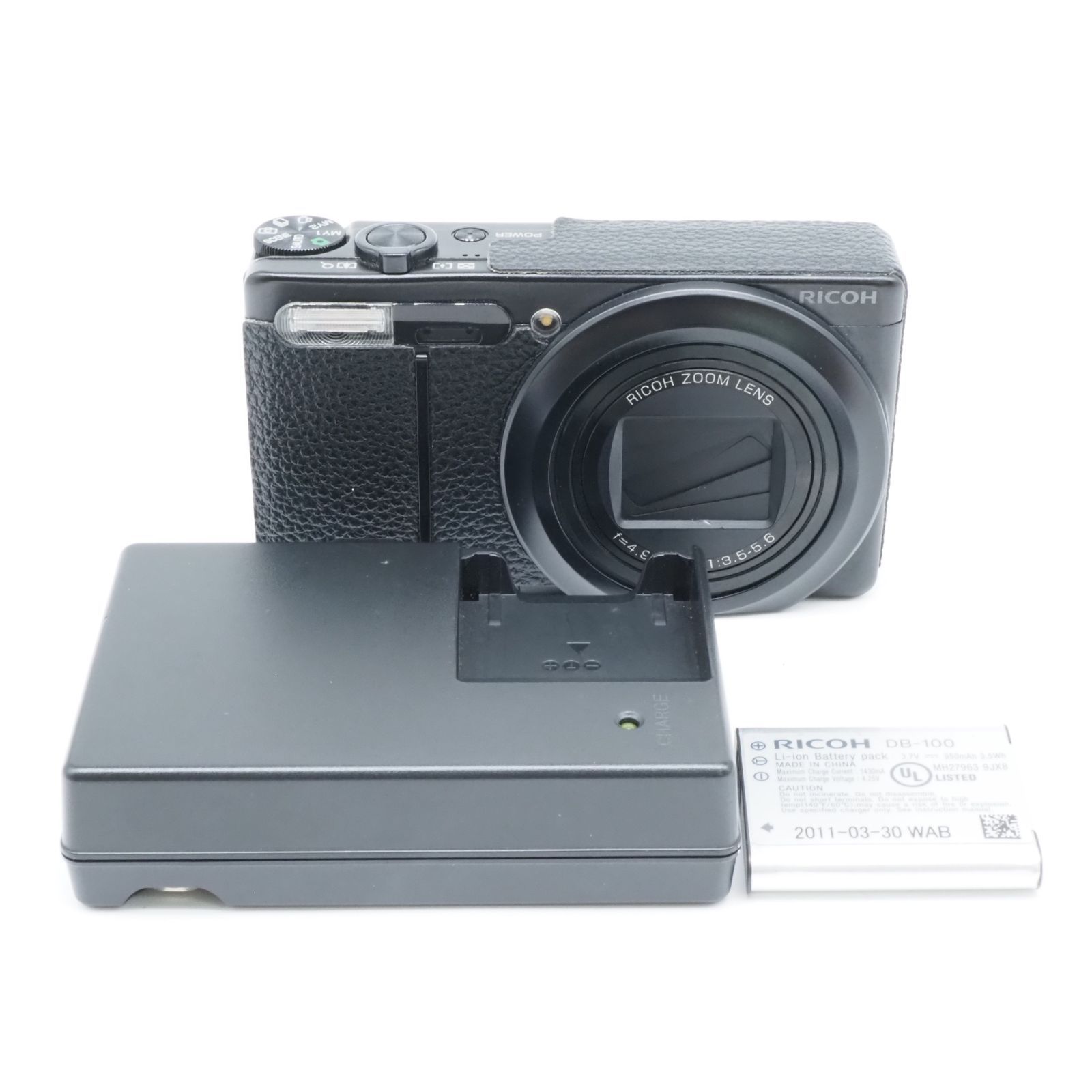 □極上品□ RICOH（リコー） CX5 ブラック コンパクトデジタルカメラ
