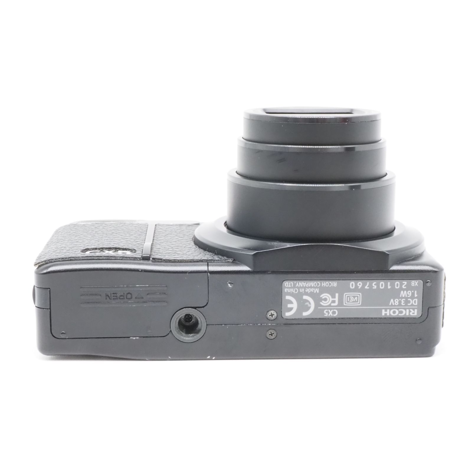 □極上品□ RICOH（リコー） CX5 ブラック コンパクトデジタルカメラ