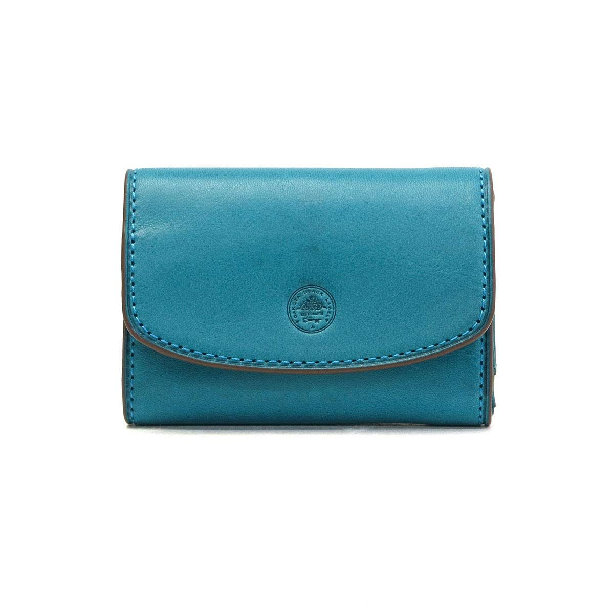 新品 [ダコタ] BLACK LABEL ミニモ 三つ折り財布 0627601 ブルー/65