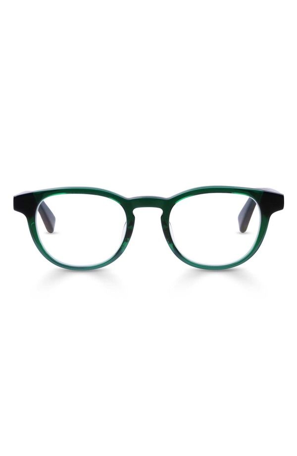 アイブブス レディース アクセサリー サングラス・アイウェア eyebobs Clearly 46mm Round Readinglasses Emerald Green Crystal グリーン