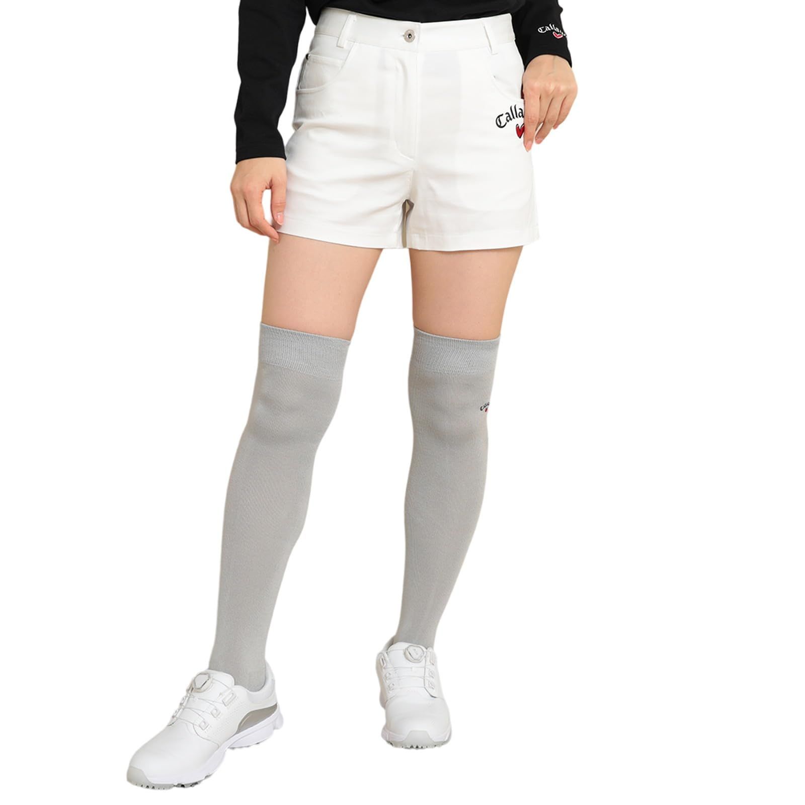 新品 [キャロウェイ] レディース ショートパンツ [LOVE シリーズ] / ゴルフ / C24127220 1030_ホワイト M