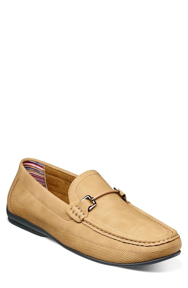 ステイシーアダムス メンズ シューズ ローファー Stacy Adams Colton Bit Loafer Khaki カーキ