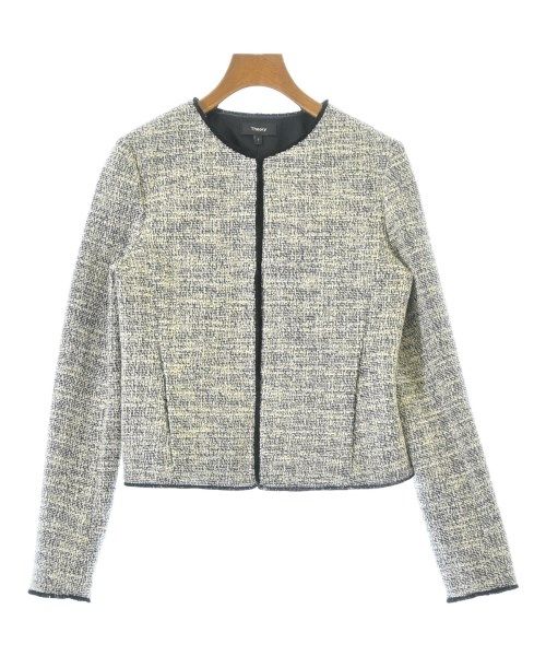 Theory ノーカラージャケット レディース 【古着】【中古】【送料無料】