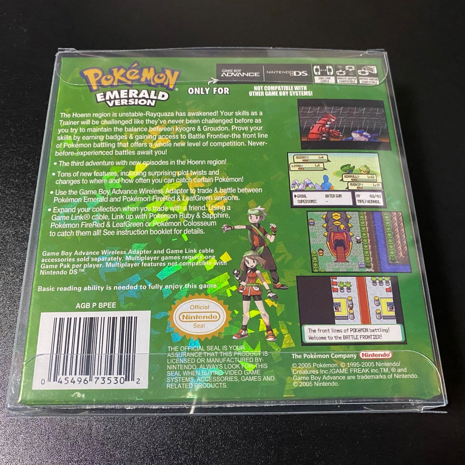 ポケットモンスター ゲームボーイアドバンス エメラルド GBA 海外版