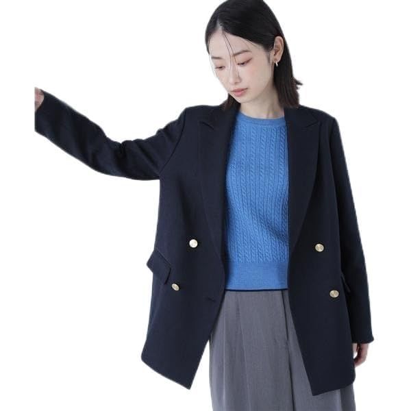 新品 ダブルブレストボクシージャケット