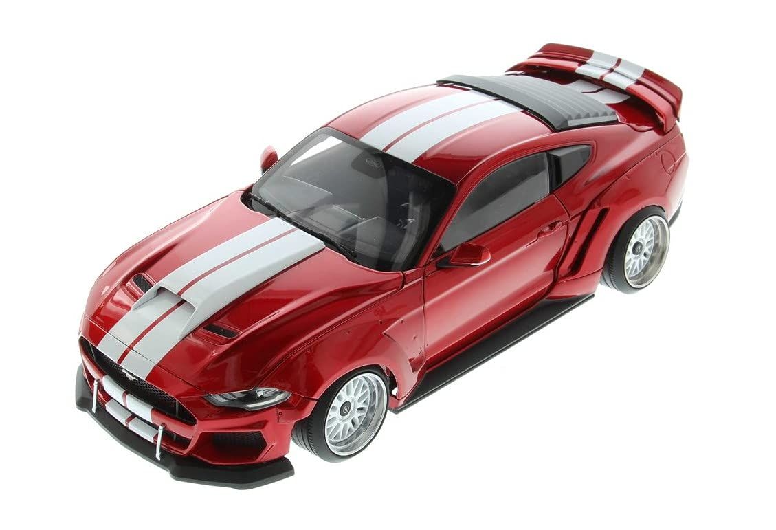 新品 ダイキャストマスター 1/18スケール フォード マスタング 2019 ワイドボディキット (RHD) 右ハンドル仕様 完成品ダイキャストミニカー 61008