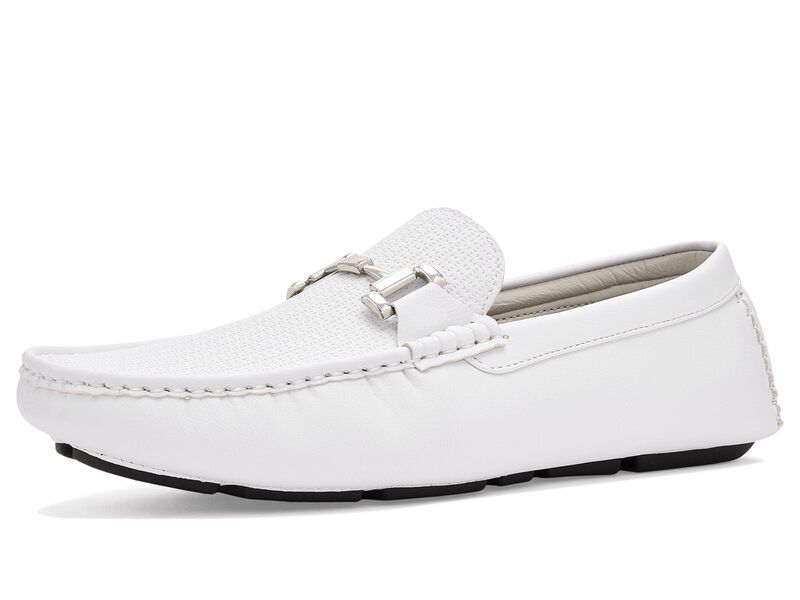 スティーブ マデン メンズ シューズ スリッポン・ローファー Steve Madden Lydell White ホワイト