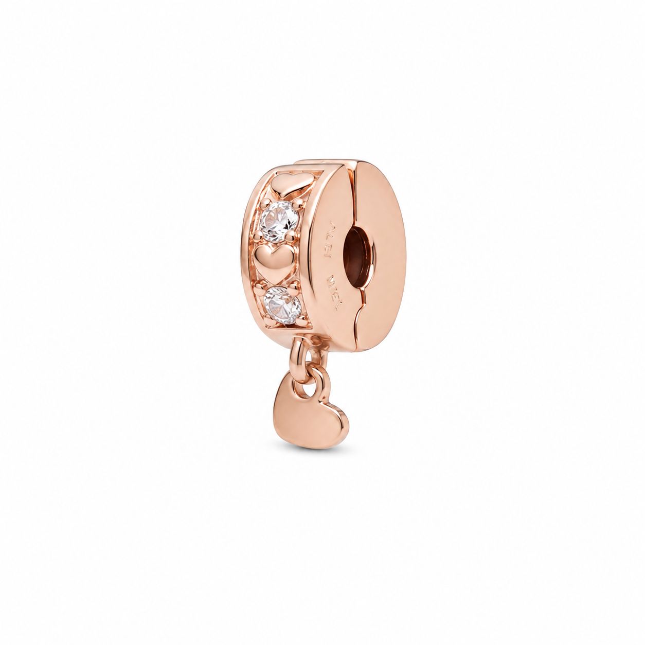 【ギフト対応可】パンドラ PANDORA チャーム Moments Infinite Hearts Sparkling Dangling Clip Charm ローズゴールド レディース アクセサリー ジュエリー 人気 ブランド おしゃれ プレゼント 送料無料