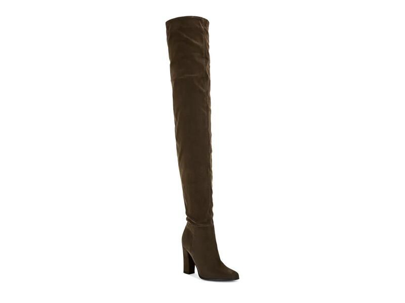 アザレア ワン レディース シューズ ブーツ・レインブーツ Azalea WangNanette Thigh Boot Dark Brown ブラウン