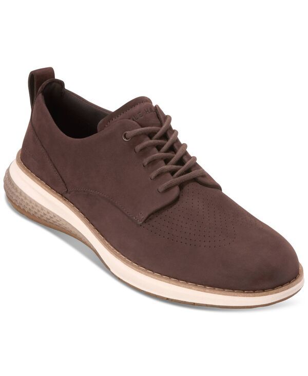 【送料無料】 コールハーン メンズ オックスフォード シューズ Mens riginalGrand Energyweave Perforated Plain Toe Oxford Madeira NubuckIvory