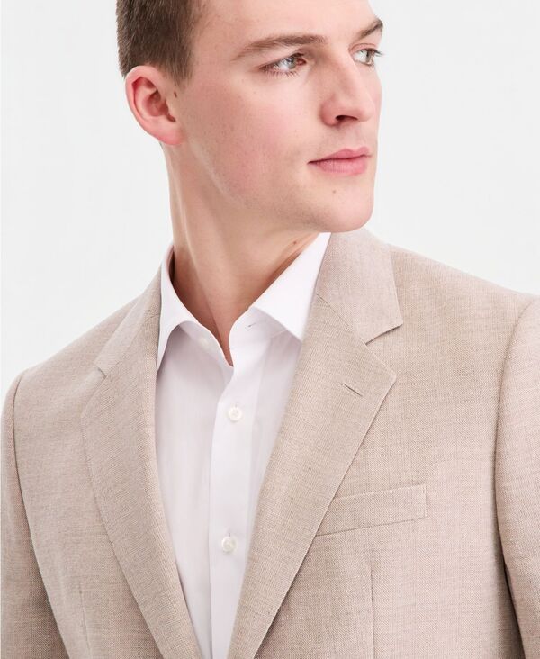 【送料無料】 ヒューゴボス メンズ ジャケット・ブルゾン ブレザー アウター Mens ModernFit Blazer Beige