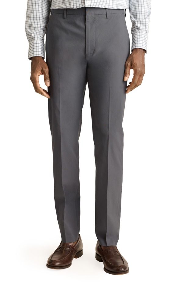 ボノボス メンズ ボトムス カジュアルパンツ スリムフィット Bonobos Weekday Warrior Slim Fit Stripe Dress Pants Tuesday Grey Fine Stripe グレー