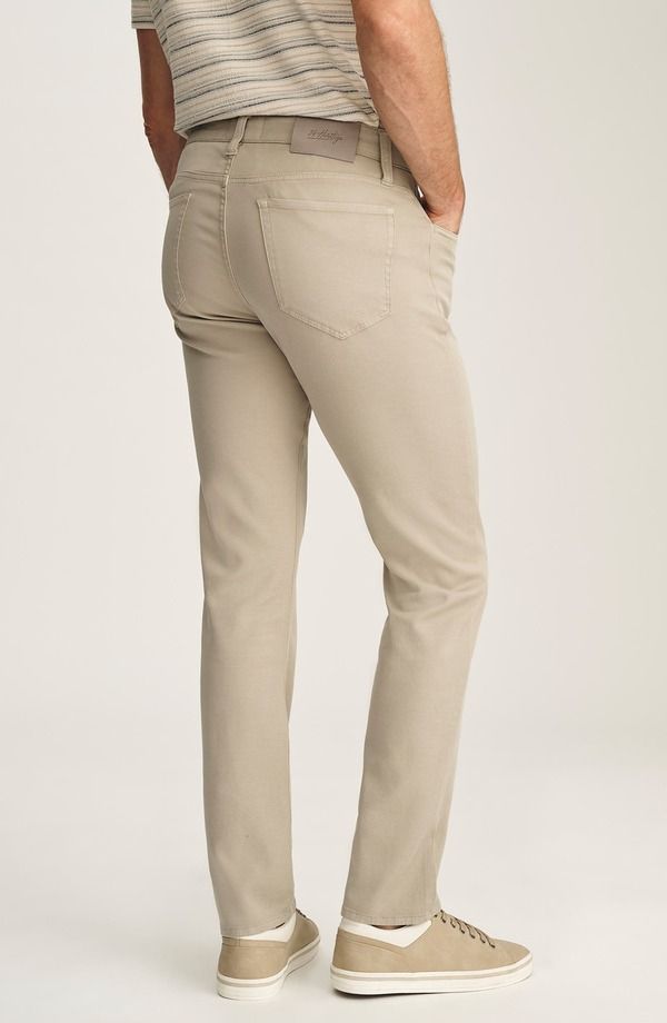 ３４ヘリテージ メンズ ボトムス カジュアルパンツ ストレート 34 Heritage Courage Stretch Twill Straight Leg Pants Cashmere Cloud Luxe