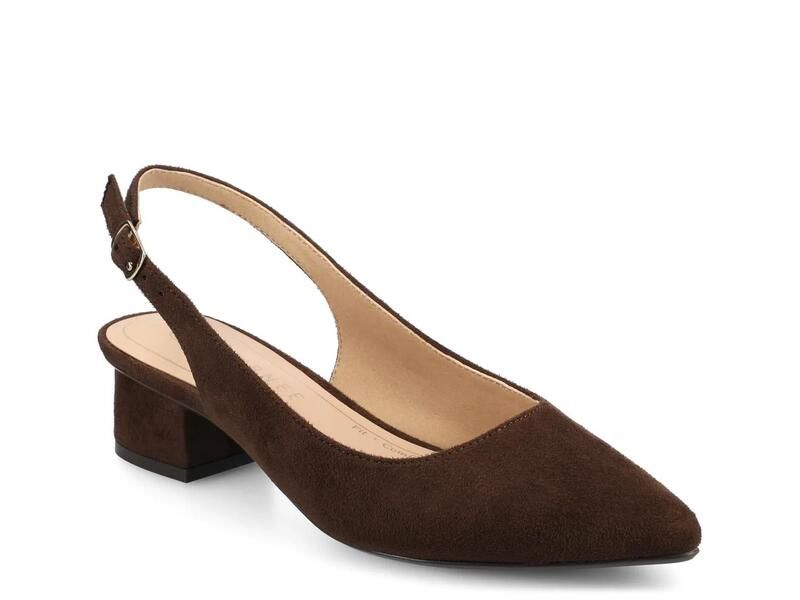 ジャーニー レディース シューズ パンプス JourneeSylvia Pump Chocolate Suede チョコレート