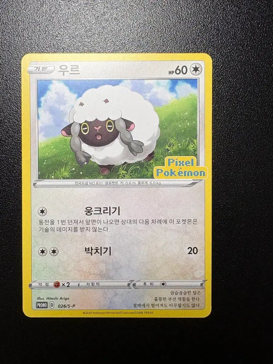 ポケットモンスター カード ウール (Wooloo) プロモ