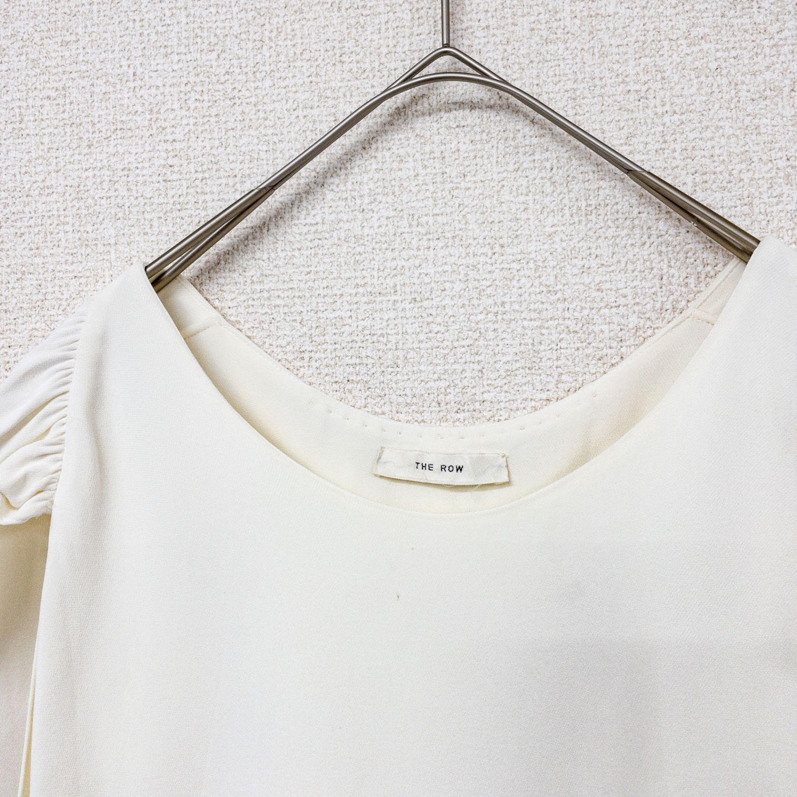 THE ROW ザロウ ブラウス ノースリーブ ケープ レイヤード レーヨン 