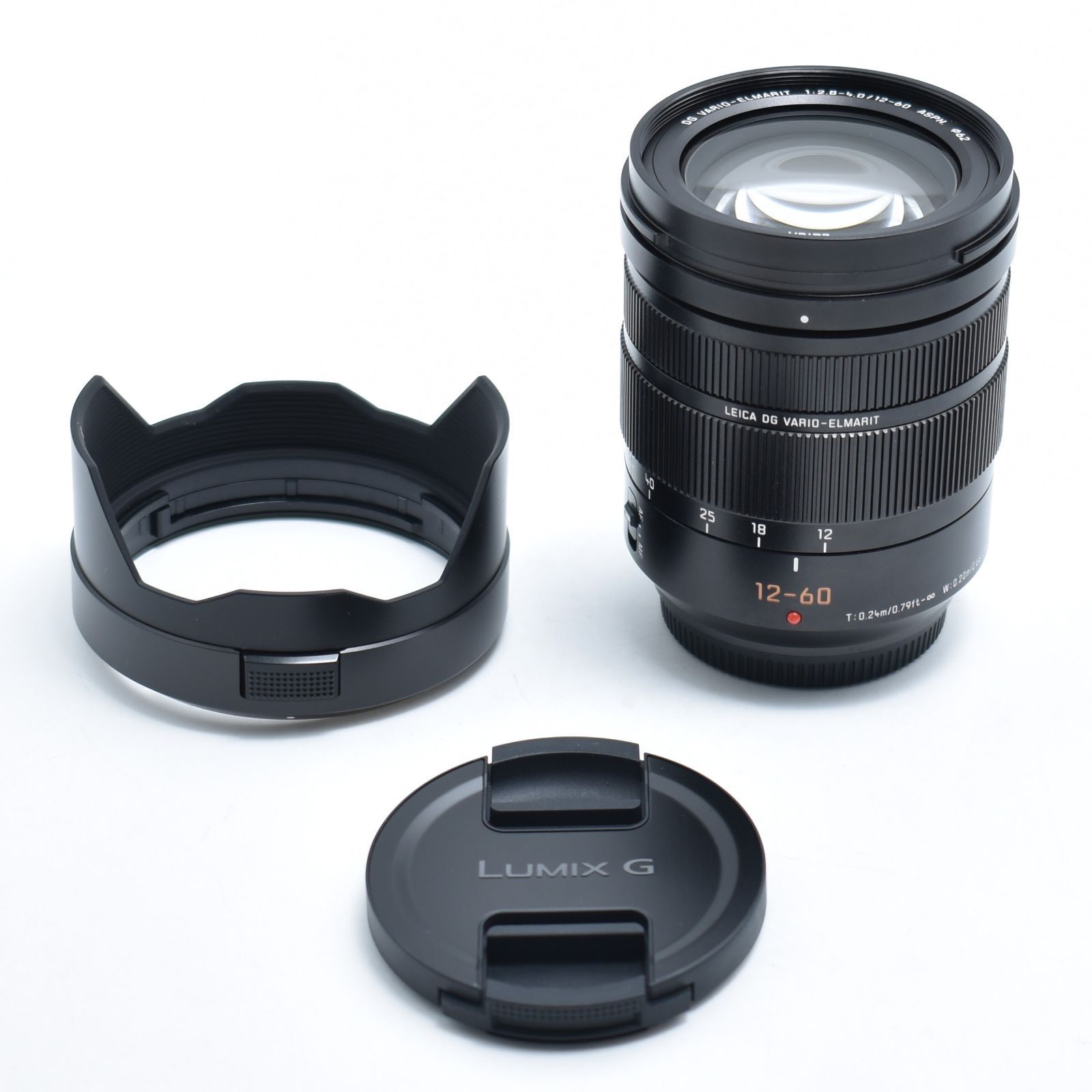 B#12343 パナソニック(Panasonic) ズームレンズ マイクロフォーサーズ用 ライカ DG VARIO-ELMARIT 12-60mm/F2.8-4.0 ASPH./POWER O.I.S. H-ES12060