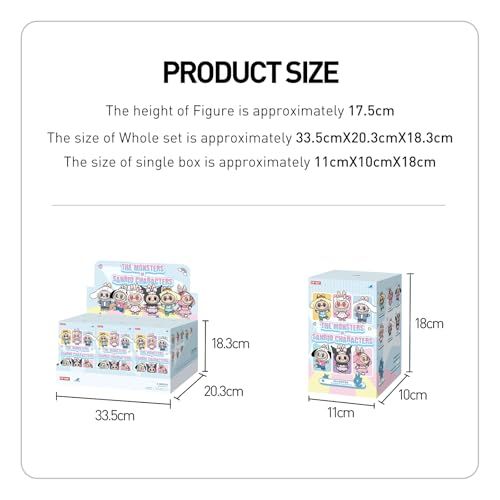POP MART 公式ストア】THE MONSTERS × Sanrio Characters ぬいぐるみ
