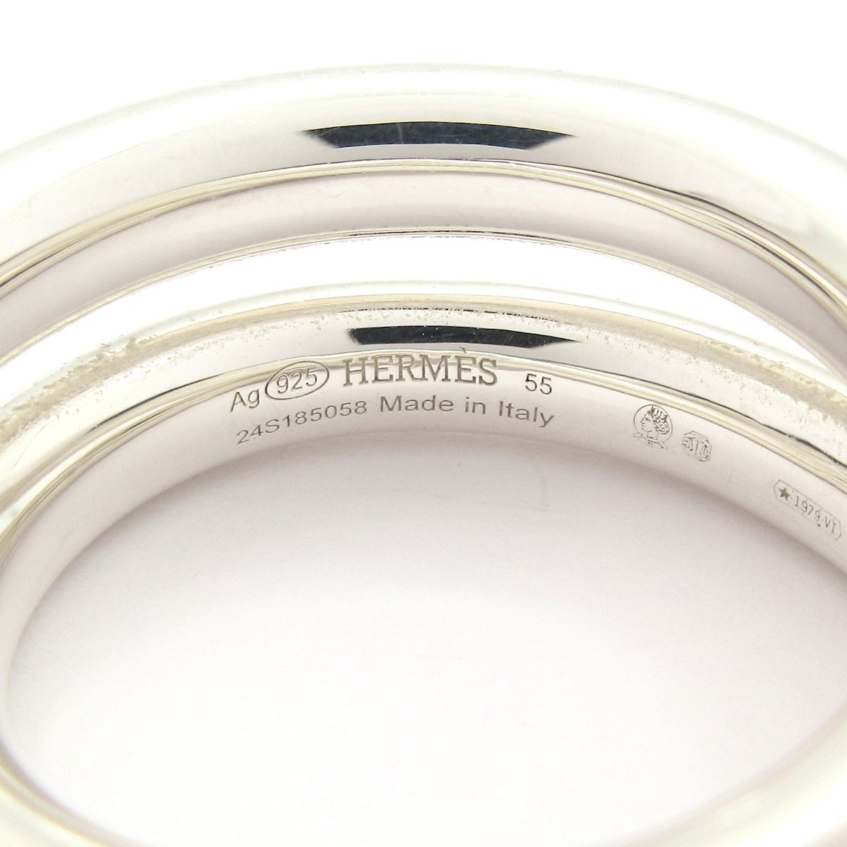 HERMES(エルメス) リング 55 ヴェルティージュ シルバー - メルカリ