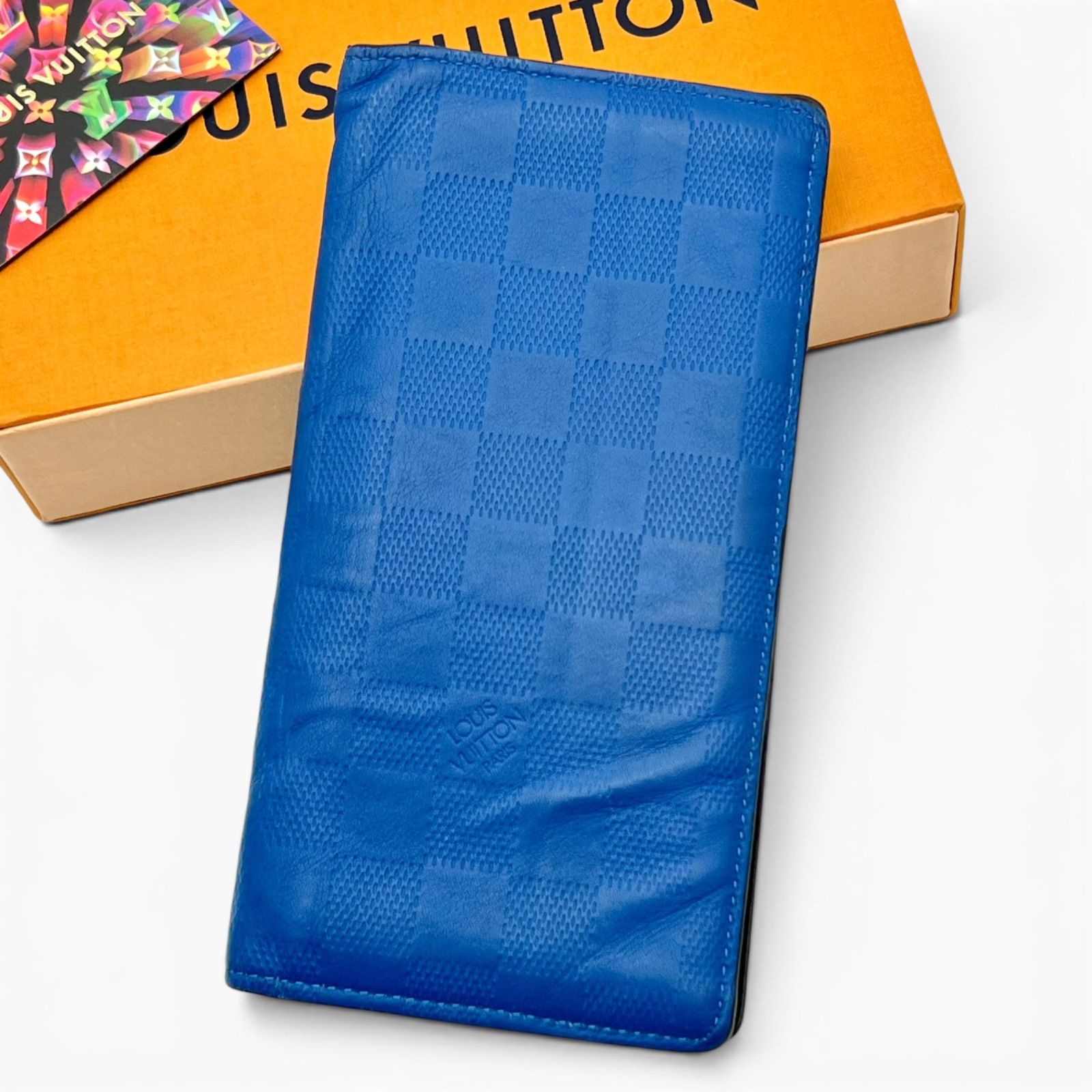 LOUIS VUITTON ルイヴィトン ダミエアンフィニ ポルトフォイユ ブラザ 