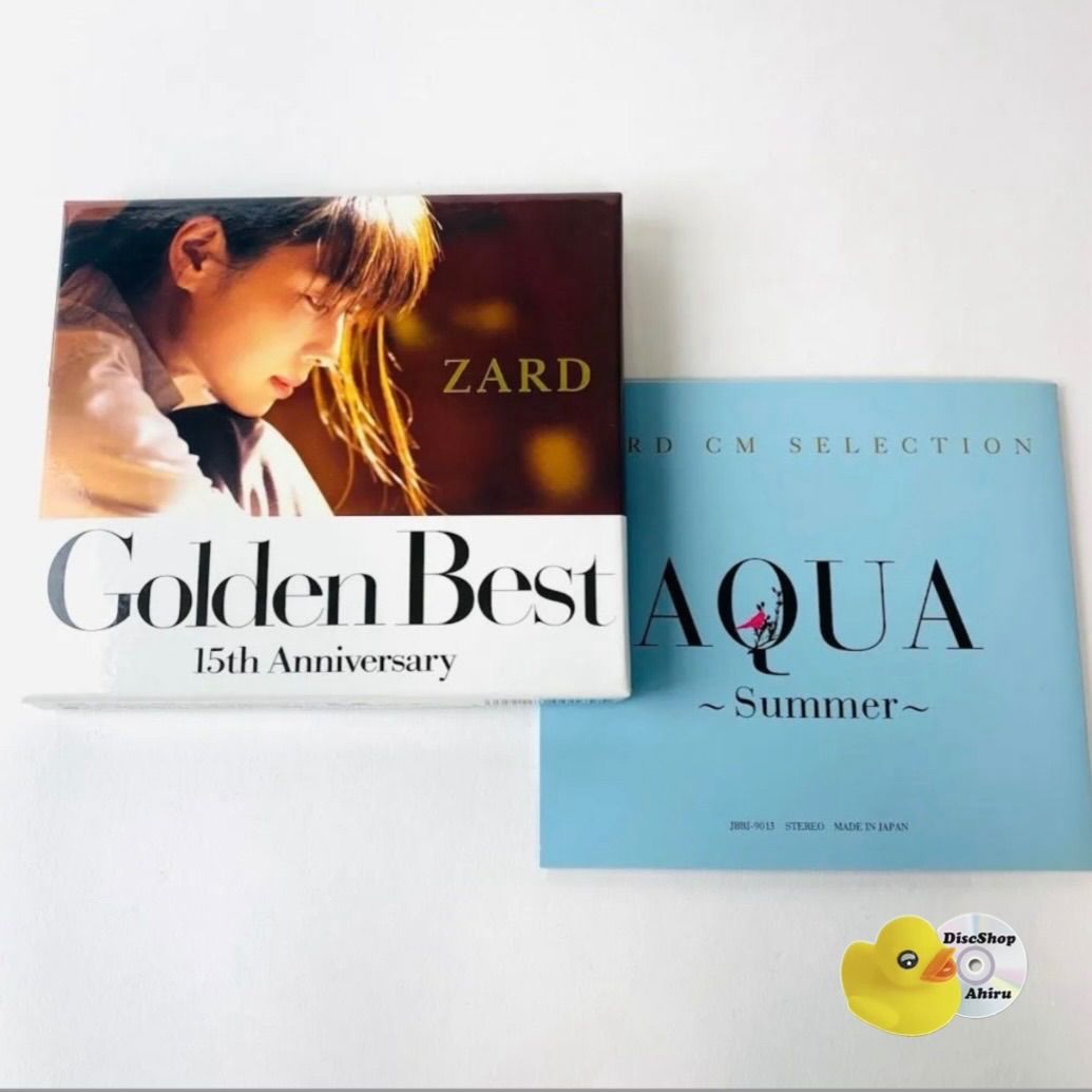 初回限定盤 ZARD / Golden Best 15th Anniversary AQUA～Summer～ JBCJ