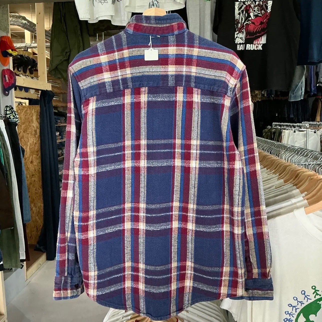 80s FIVE BROTHER L/S Heavy Flannel Shirt ファイブブラザー ヘビ