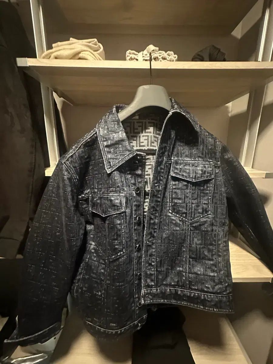 FENDI フェンディ FF ロゴ デニム ジャケット