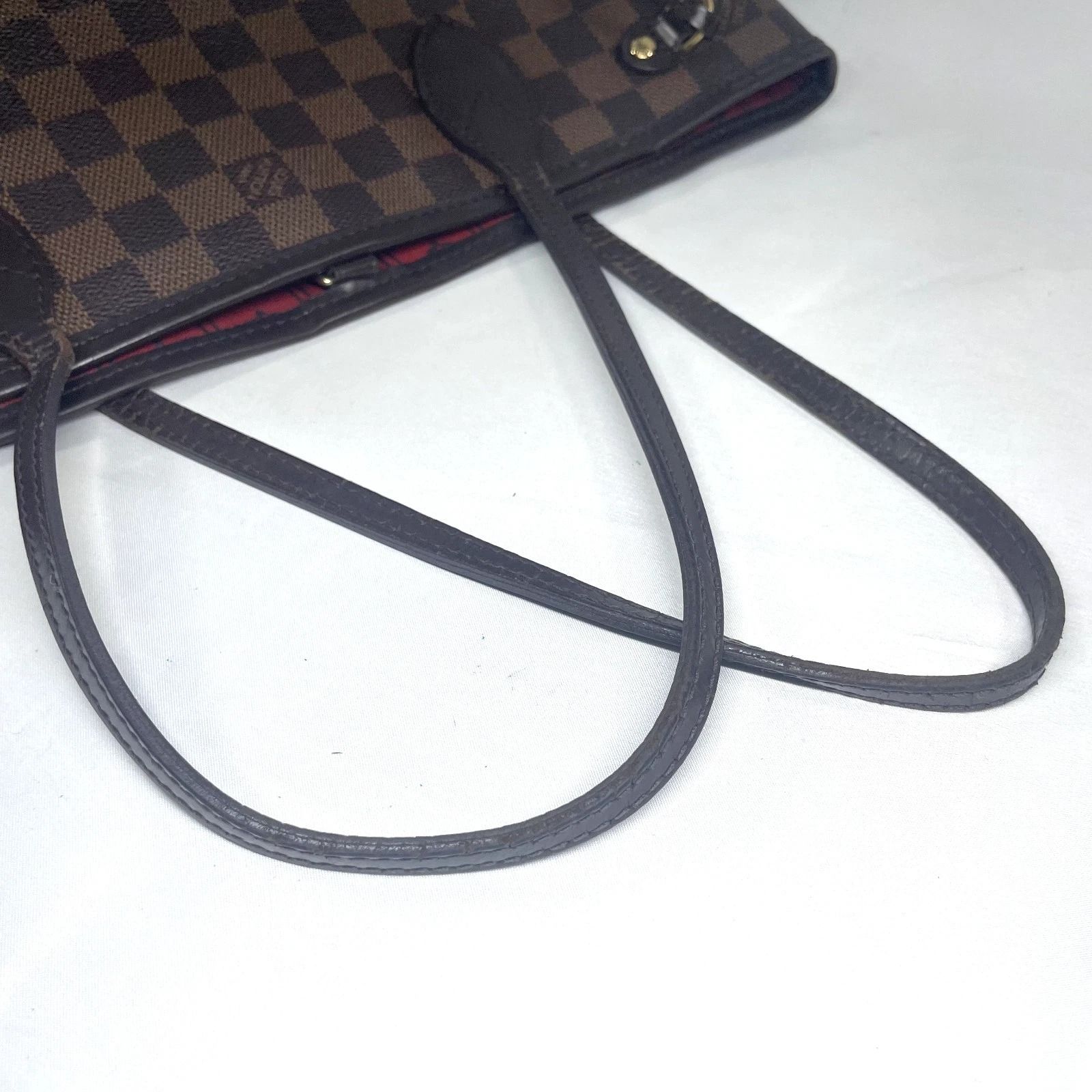 LOUIS VUITTON ダミエトートバッグ 保存袋付き 保存袋付きルイヴィトンダミエネヴァーフルトートバッグ本物 【公式通販】
