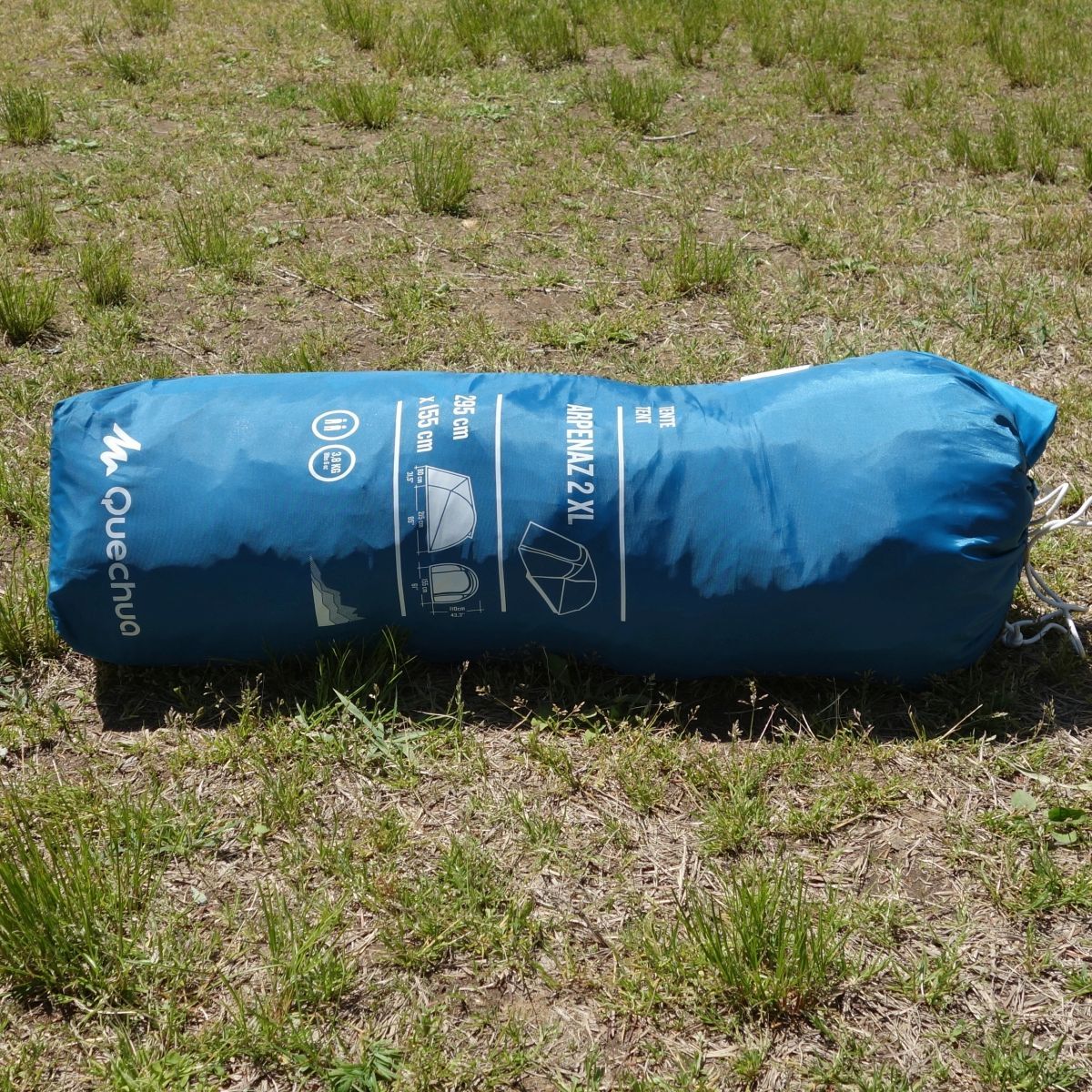 美品 ケシュア Quechua ARPENAZ 2 XL BLUE 2人用 テン - メルカリ