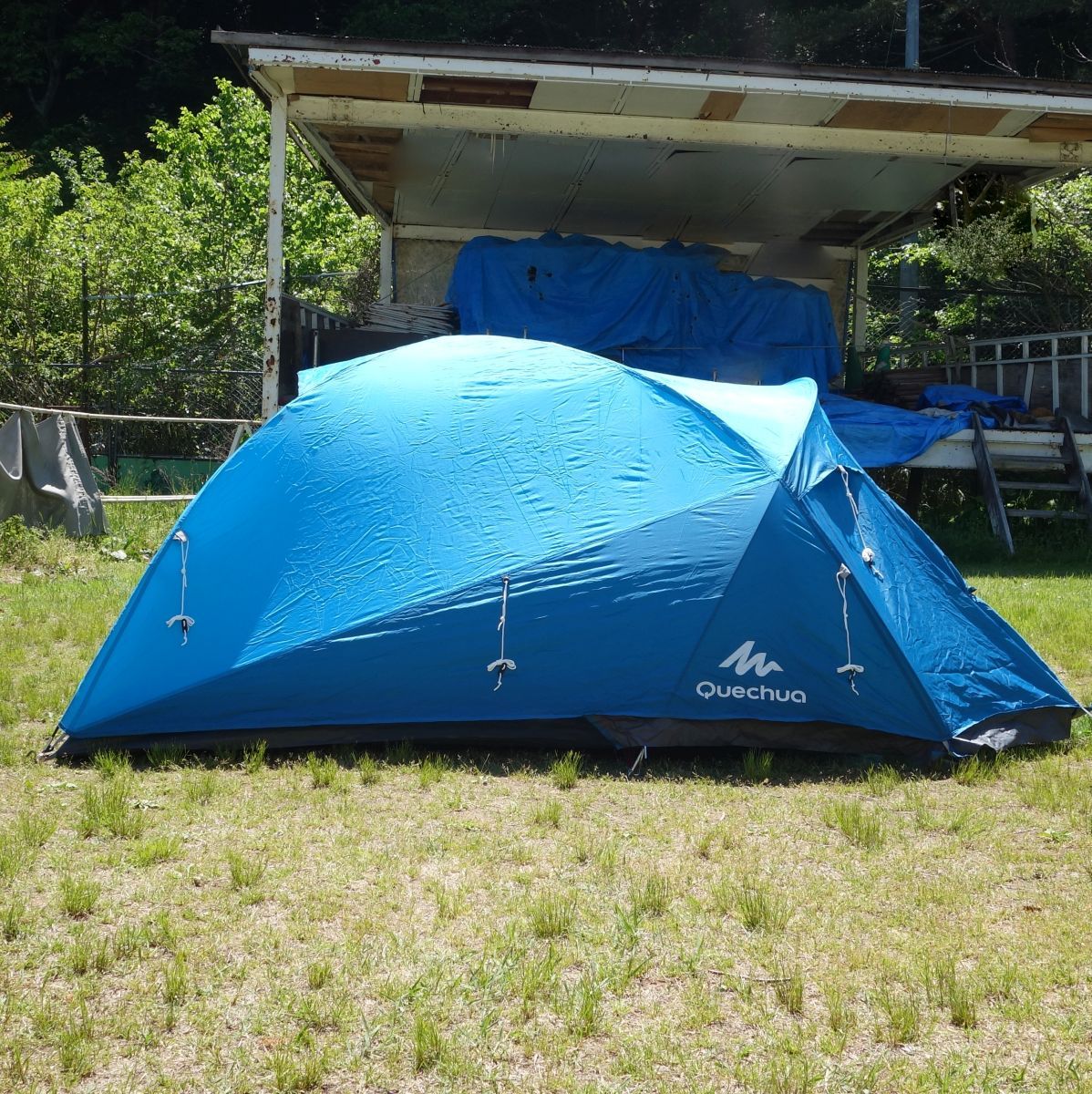 美品 ケシュア Quechua ARPENAZ 2 XL BLUE 2人用 テン - メルカリ