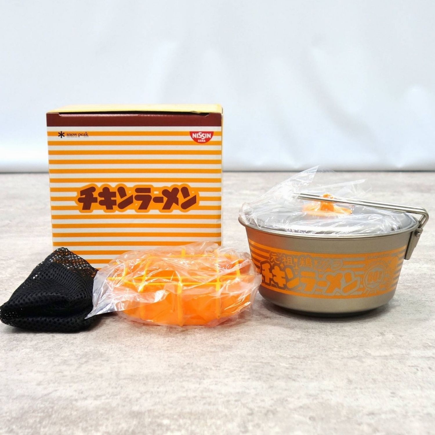 未使用 スノーピーク snowpeak 日清食品 チキンラーメン 60周年記念