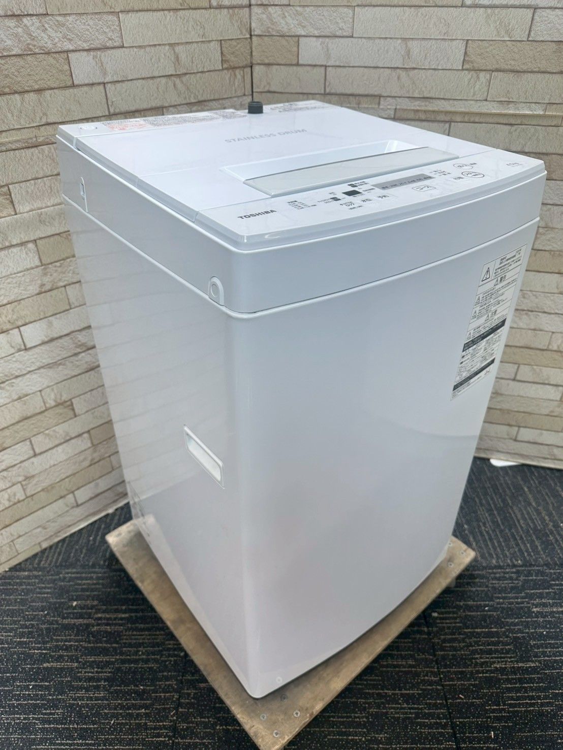 大阪・尼崎配送設置無料☆3か月保障付き☆洗濯機☆東芝☆4.5kg☆2020年 