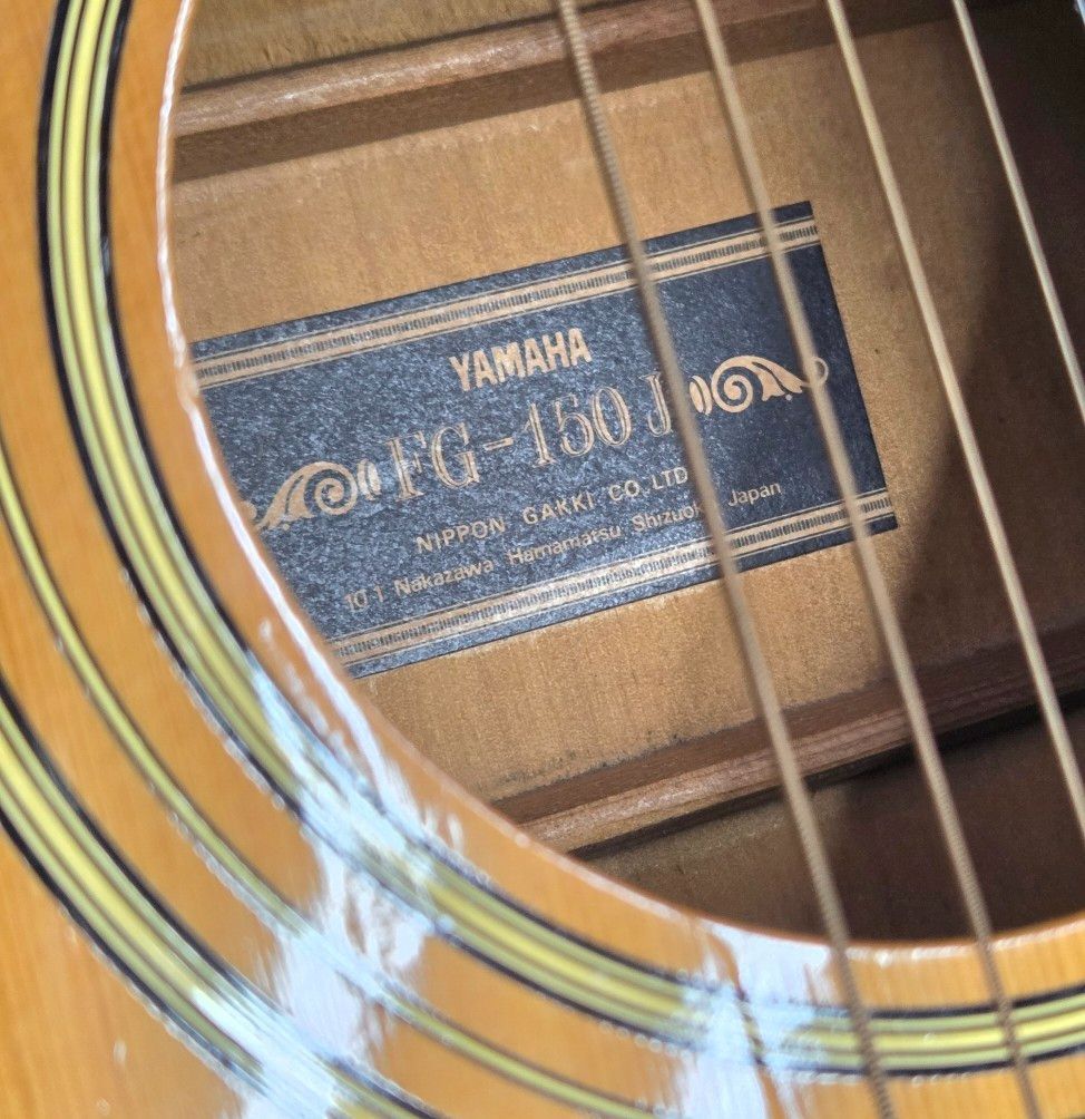 S04545 YAMAHA ヤマハ アコースティックギター ハードケース付 FG-150J 