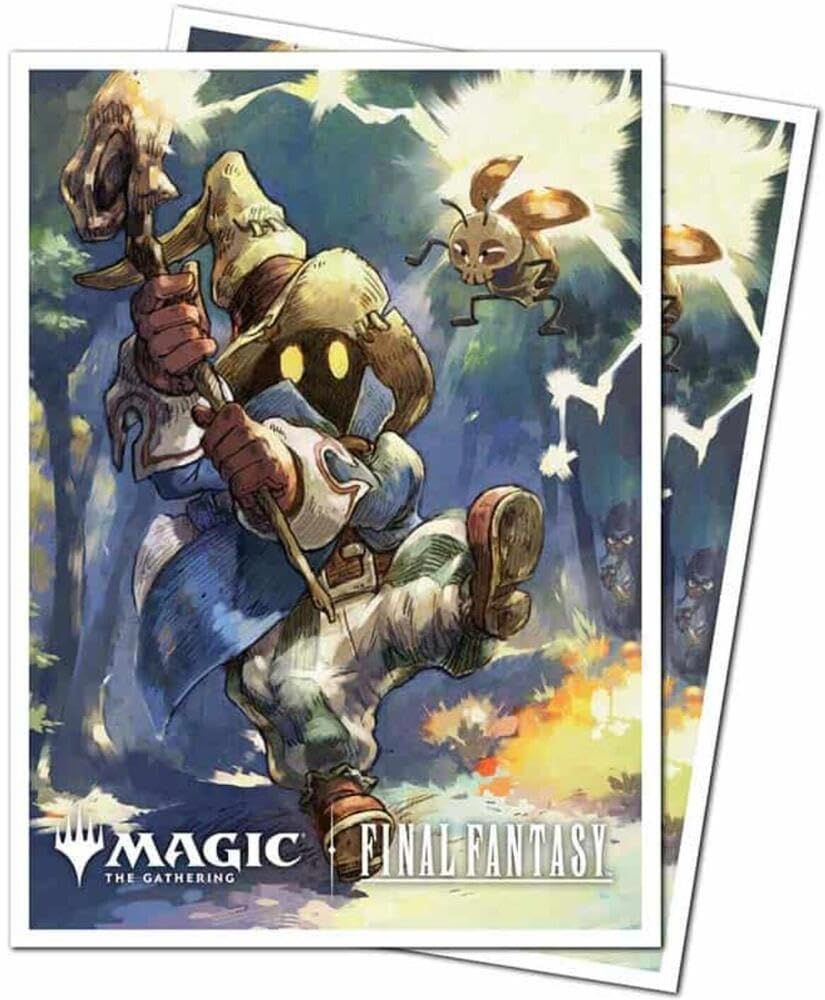 Ultra Pro 88-38490 MTG Final Fantasy Apex 黒魔道士、ビビ スリーブ 105枚入 FINAL FANTASY Apex Sleeve Vivi 105cut